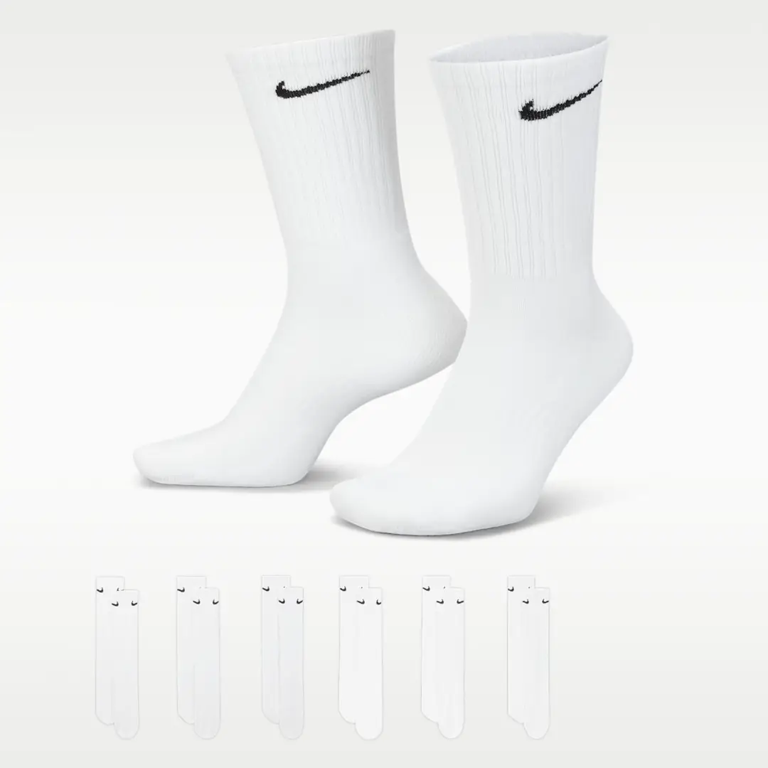Nike Everyday Cushioned crew socks, 6 pairs